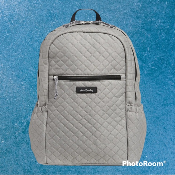 vera bradley gray backpack